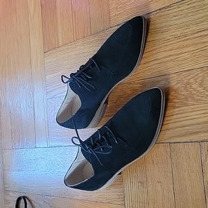 Miracle by Miles Faux Suede Pointed Loafers (Size 6.5)